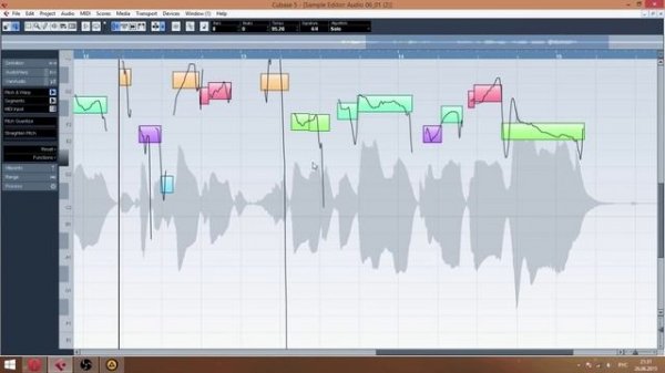 Cubase 5: Старый добрый VariAudio.