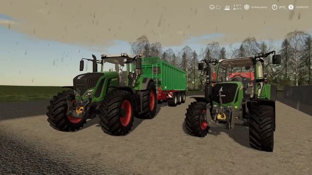 SEASONS 19 - MAKING SILAGE IN SEASONS VS BASE GAME! смотреть онлайн