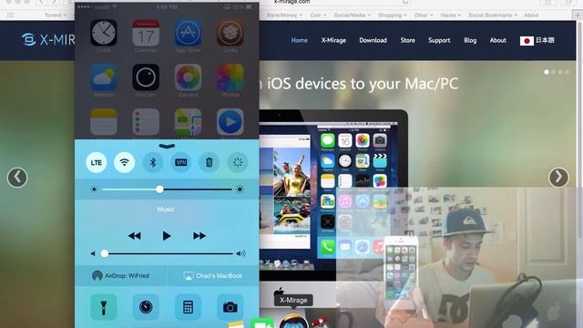 X-Mirage - AirPlay server for Mac смотреть онлайн