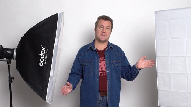 Бюджетный комплект студийного света Godox MS 300 F смотреть онлайн