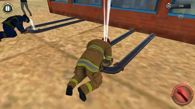 Real Fire Truck Driver Simulator 2022 - Firefighter Rescues 3D - Android Gameplay смотреть онлайн