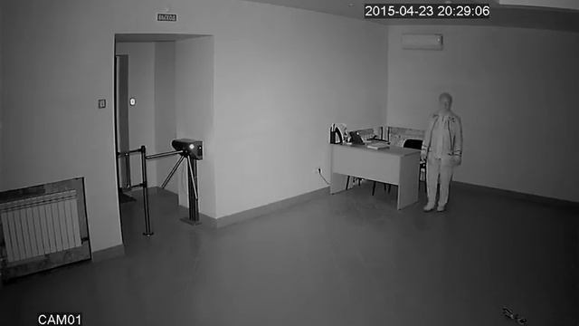 Ночное видео (режим AHD-L) с купольной AHD камеры на базе модуля 1/3" Cmos Sony Exmor IMX238 смотреть онлайн