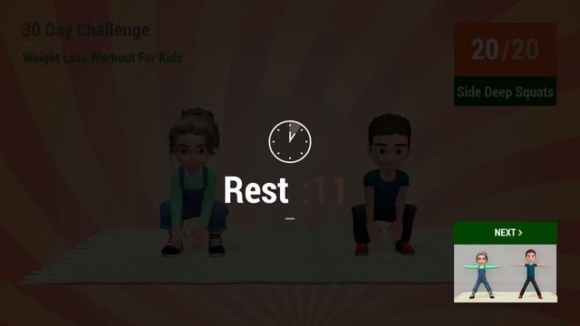 Kids Workout: 30 Day Challenge Weight Loss смотреть онлайн