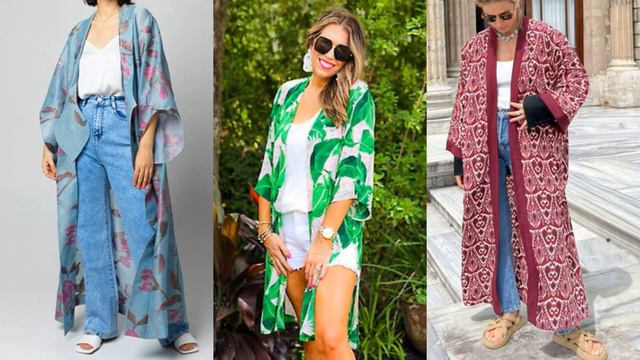 КИМОНО - ТРЕНД ВЕСНА-ЛЕТО 💖 СОВРЕМЕННЫЕ ОБРАЗЫ С КИМОНО 2024 💖 УНИВЕРСАЛЬНАЯ ВЕЩЬ ГАРДЕРОБА смотреть онлайн