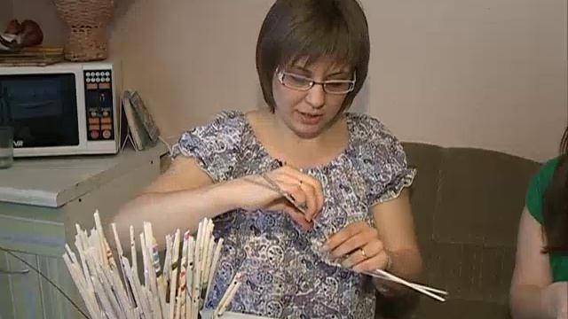 Создай настроение: плетение из газет смотреть онлайн