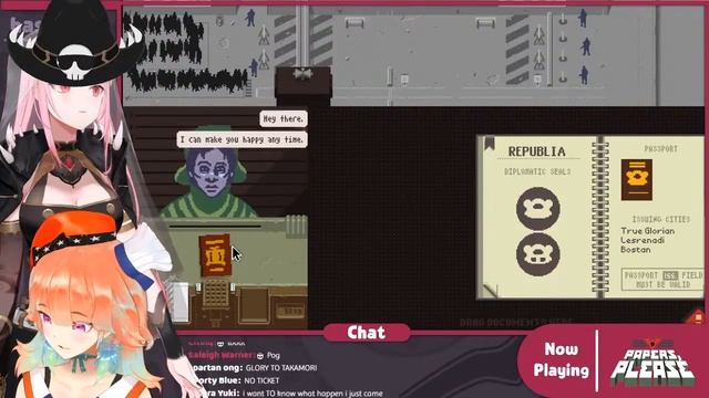 【PAPERS, PLEASE】Inspector Calli and Kiara, at your F-Wording Service! #Holomyth #HololiveEnglish смотреть онлайн