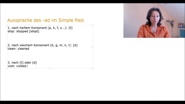 Die Aussprache der Endung -ed im Simple Past. смотреть онлайн