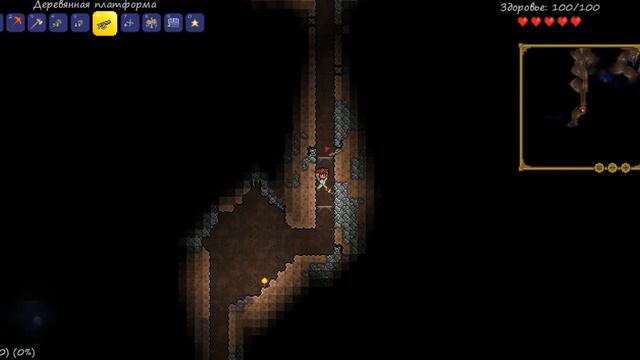 Terraria 1.2.4.1 (2 часть) с другом(ШАХТЁРЫ!!!) смотреть онлайн