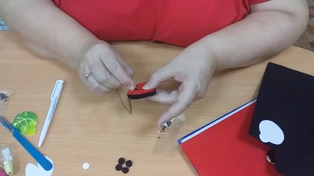 Мастер-класс по изготовлению текстильной броши «Божья коровка» смотреть онлайн