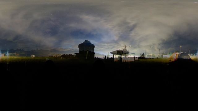 [360 VR Video] X-Pro1 + Fisheye Lens for Night sky Panorama 4 / X-Pro1と魚眼レンズで夜空のパノラマを No. 4 смотреть онлайн