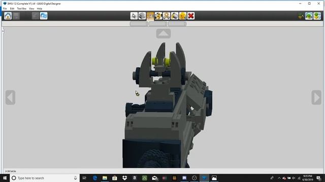 Custom Lego Gun MOC: SMG-12 [R6S] смотреть онлайн