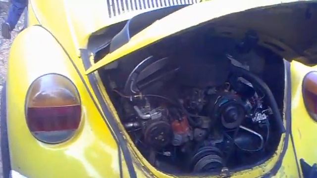 Volkswagen classic Beetle start-up смотреть онлайн