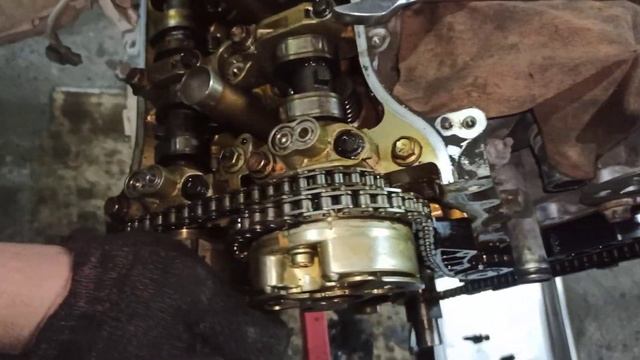 Toyota/Lexus 3.5 2GR-FE замена цепи грм, рык, шум, тарахтит при старте. Timing chain replacement. смотреть онлайн