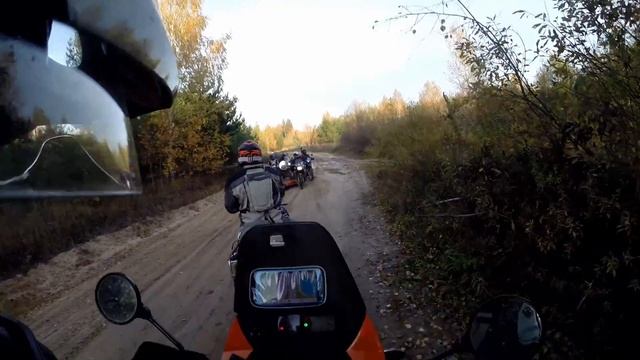 Егорьевск-Фосфоритный KTM 990 Adventure Эндуро с пассажиром смотреть онлайн