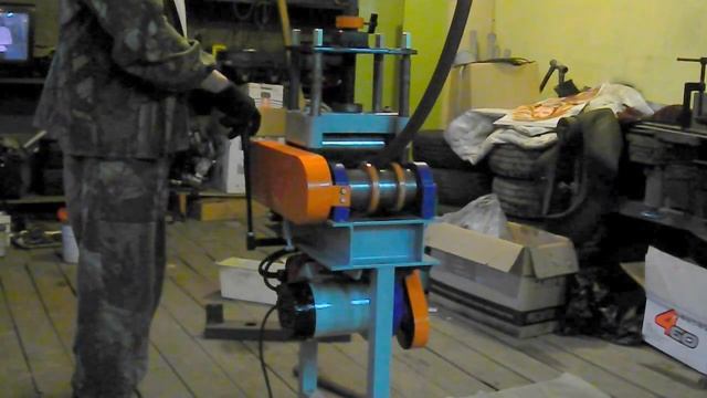 Арочный трубогиб для профильной трубы. смотреть онлайн