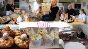 VLOG🇩🇪: 🌸ПАСХАЛЬНАЯ ВЫПЕЧКА/ КРАСИМ ЯЙЦА 🐇ПОДАРКИ ОТ ПОДПИСЧИЦ 🥰