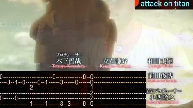 attack on titan tab ghitar classic هجوم العمالقة على الجيتار смотреть онлайн