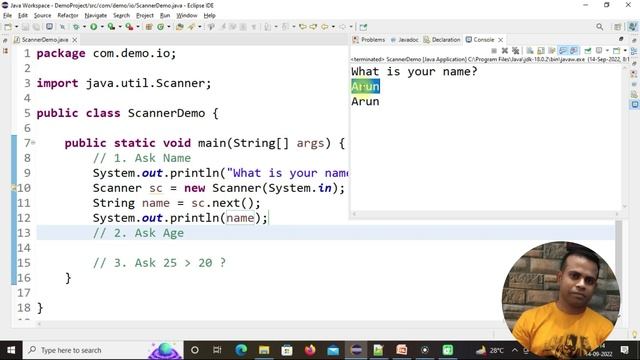How to take User Input using Scanner Class in Java | Java Scanner Class | Class#16 смотреть онлайн