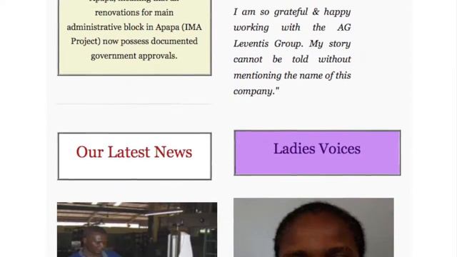 AG Leventis Nigeria PLC, Newsletter No 1 2017 смотреть онлайн