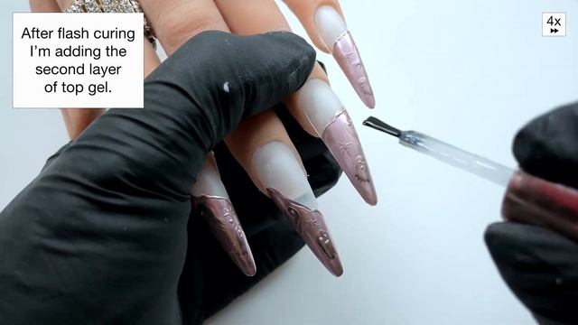 How to create chrome ghosts and plush effect | Halloween nail art смотреть онлайн