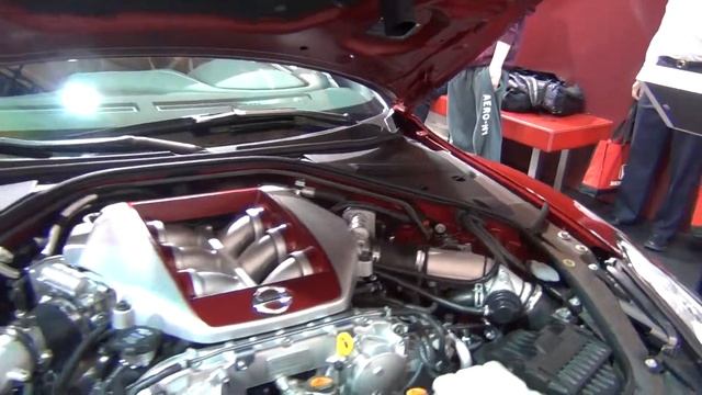 MOTRFACE.com - 2014 Nissan GT-R Regal Red Carbon Fiber Wing - video 1 of 3 смотреть онлайн