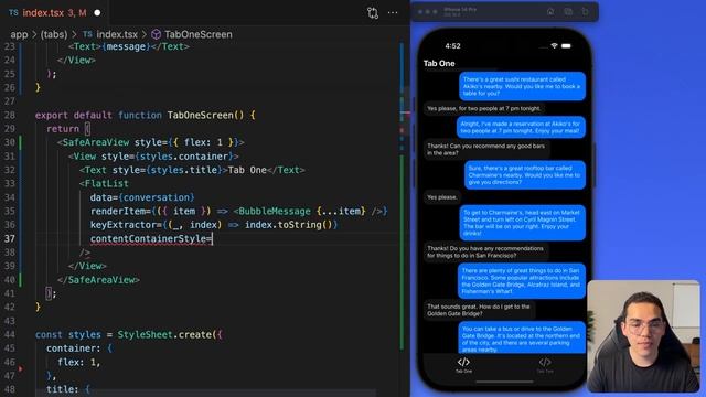 Tutorial React Native KeybaordAvoidingView for beginners смотреть онлайн
