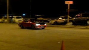 Дрифт на Toyota Mark II (90) на ВДНХ