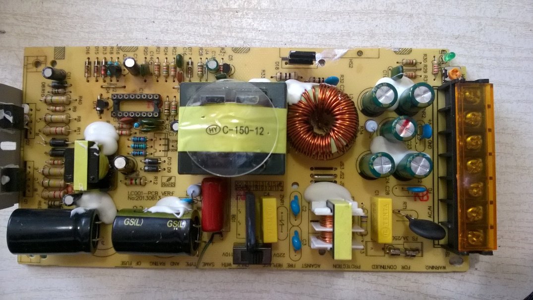 Не работает блок питания. Ремонт блока питания своими руками. 12в 16а смотреть онлайн