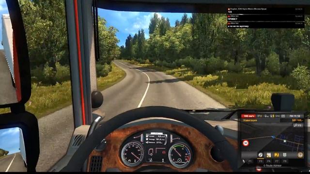 ETS 2 Карта Минск-Москва-Крым V4.4 Можайск детализирован смотреть онлайн
