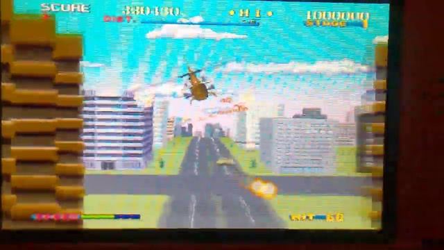 Retro game night with He-bot showcasing the arcade classic Thunder blade on the Nintendo 3-D S XL!! смотреть онлайн