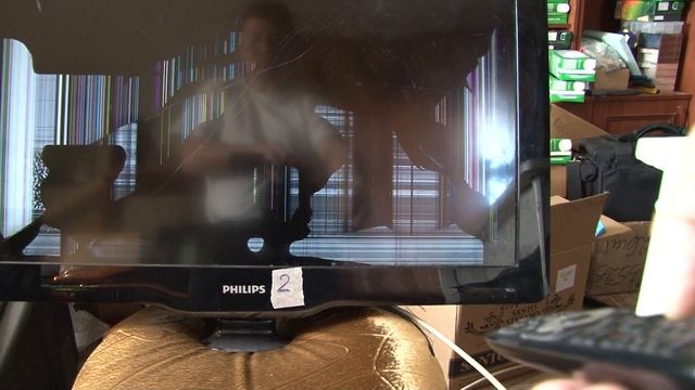 №022. PHILIPS 32PFL3606H/60 матрица разбита, телевизор на запчасти,всё отдал смотреть онлайн