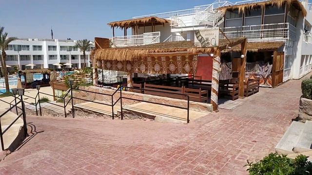 Шарм-эль-Шейх. Территория отеля Sharming inn 4*./Egypt.The territory of the hotel Sharming inn 4*. смотреть онлайн