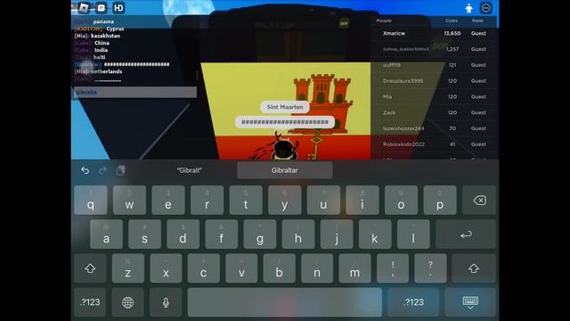 All Flags tutorial of territories quiz! Roblox Guess The Country Flag смотреть онлайн