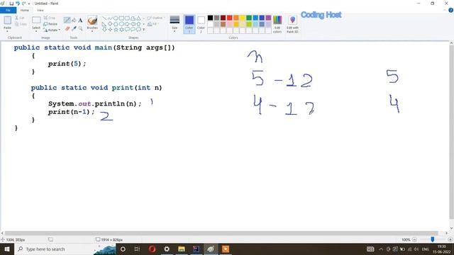 Print Decreasing | Print Decreasing using recursion | Print Decreasing in java смотреть онлайн
