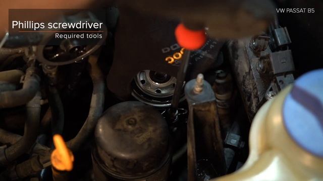 VW PASSAT 5 (B5) üzemanyagszűrő Csere [ÚTMUTATÓ AUTODOC]