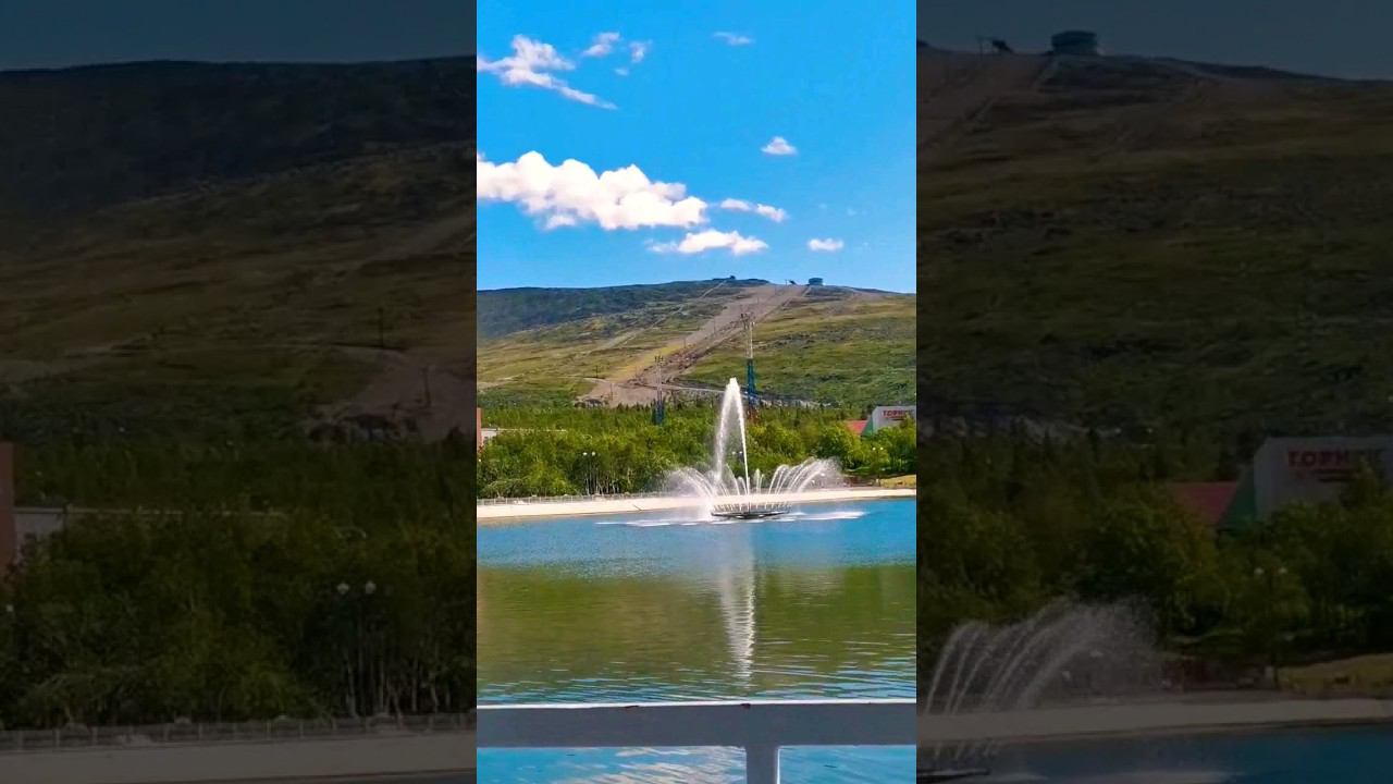 ▷Фонтан в городе Кировск◁ смотреть онлайн