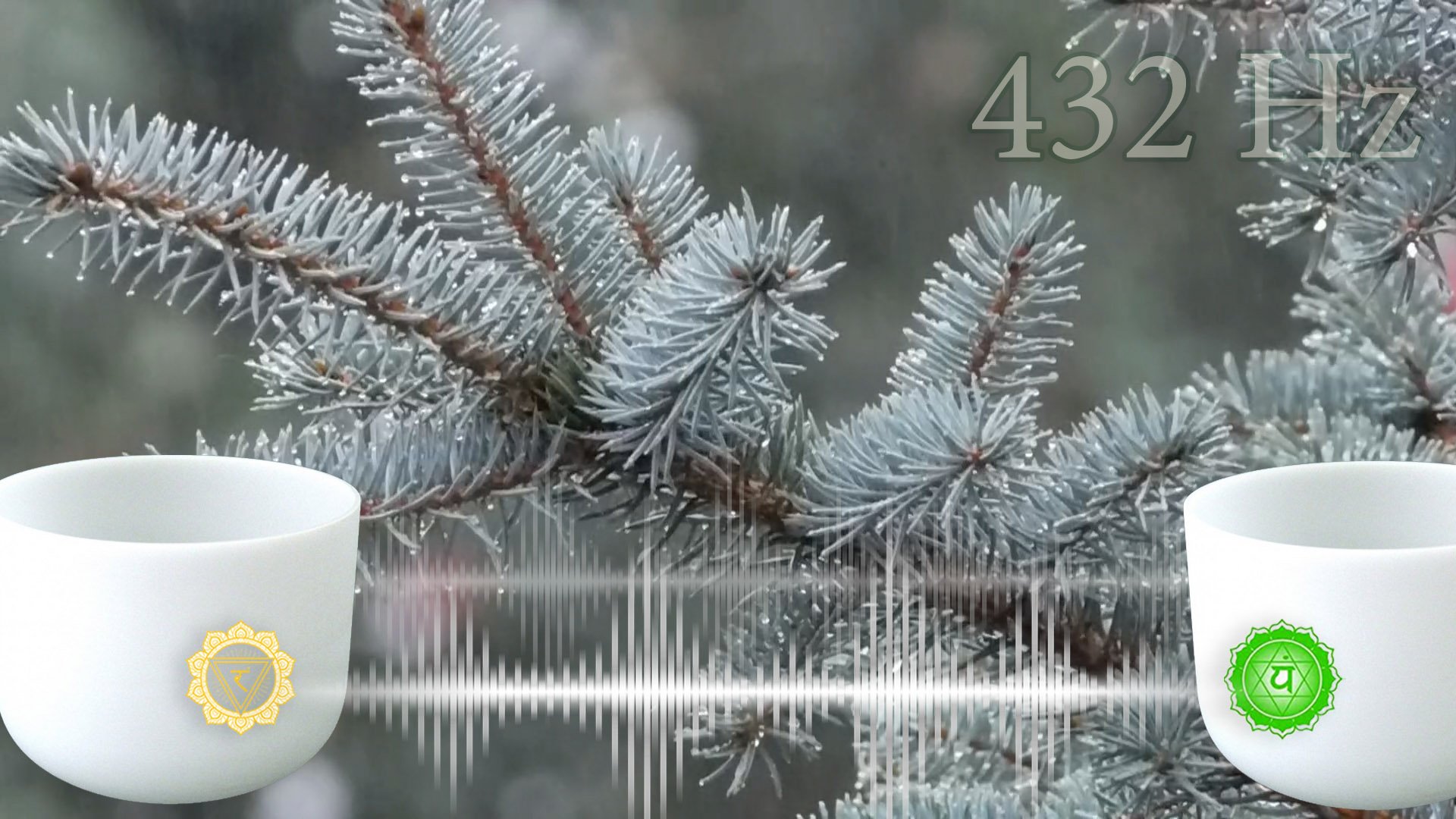 Музыка релакс, расслабляющая и успокаивающая нервную систему ??432 Гц Хрустальные поющие чаши