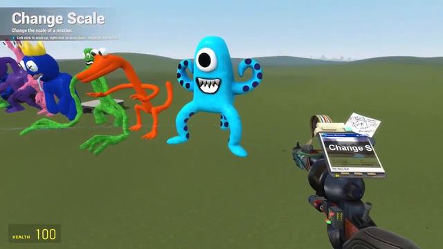 LUCKY BLOCKS VS RAINBOW FRIENDS CHAPTER 1 IN GARRYS MOD смотреть онлайн