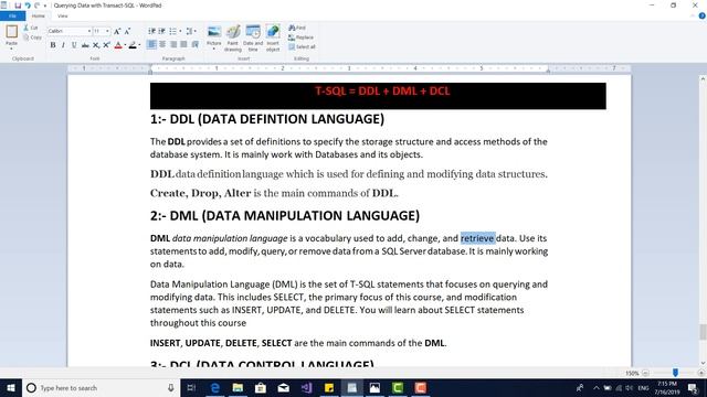 Categories of T SQL in Pashto Part 9 смотреть онлайн