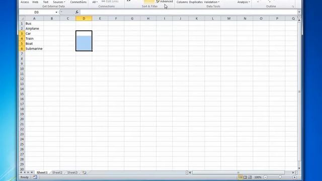 How To Create a Dropdown List in Microsoft Excel 2010 смотреть онлайн