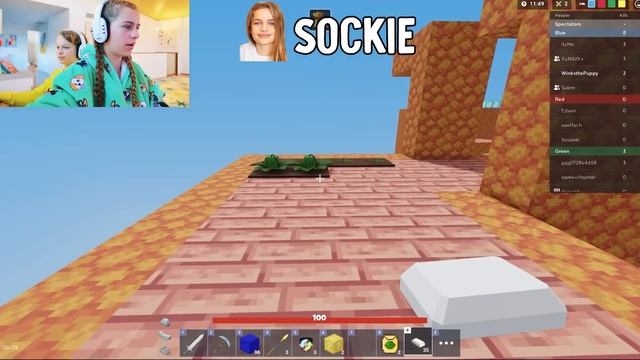 SABRE FAVORS SOCKIE TO SEE HOW BIGGY & NAZ REACT... Gaming Roblox w/ The Norris Nuts смотреть онлайн
