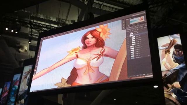 Sunbathing Leona League of Legends LOL Skin Spotlight Gameplay Model Splash Art Sneak Peek смотреть онлайн