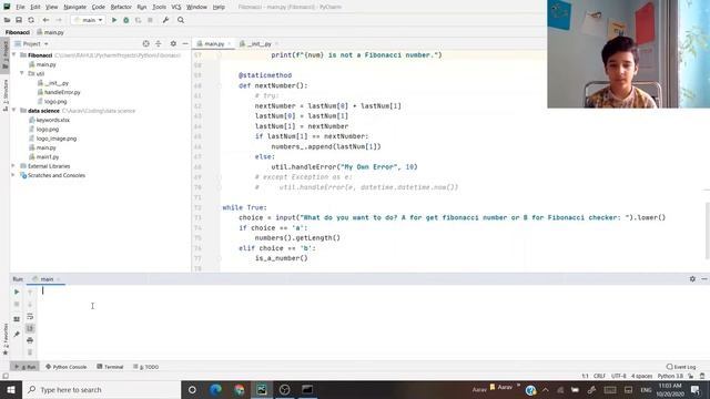 Python Tutorial - Fibonacci Series смотреть онлайн