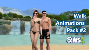 Sims 4 Walking Animatons Pack #2 - Download