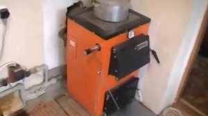 Отзыв о твердотопливном котле Витязь КСТО 14