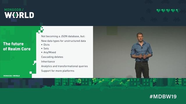 MongoDB Realm unifies mobile, web, and backend development (MongoDB World Keynote, part 6) смотреть онлайн