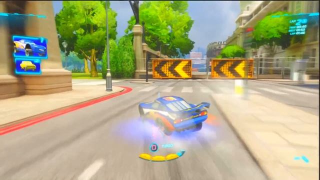 Cars 2 gameplay - Lightyear Lightning race training part 2 смотреть онлайн