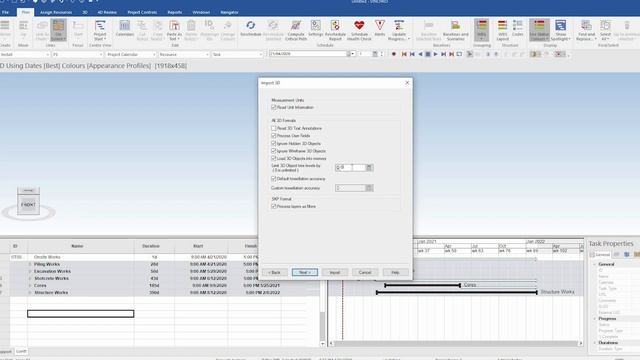 Synchro Scheduling - Tutorial 3 - Importing Sketch Up & Microsoft Project Files смотреть онлайн
