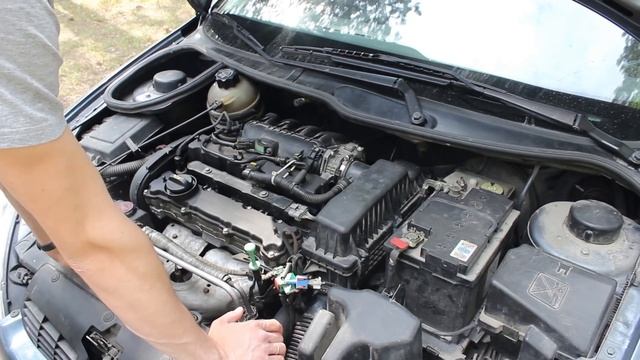 Peugeot 206 1.4 16v.Причины перегрева Peugeot 206? смотреть онлайн