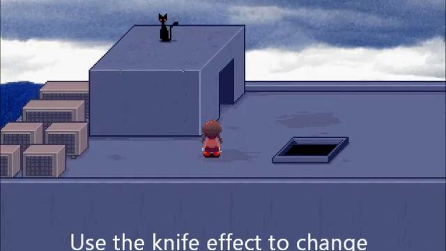 How to get to the roof top in Yume Nikki!! смотреть онлайн